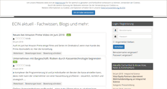 Desktop Screenshot of ecin.de